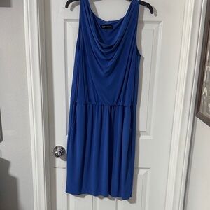 Jones New York Royal Blue Midi Dress